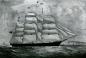 Portrait of the ship 'Research' of Yarmouth, Nova Scotia