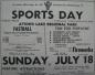 Sports Day 1971 Ad