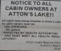 Notice to Cabin Owners