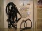 Bridle and stirrups used by Louis Riel in 1885.