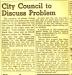 City Council Discusses Problem