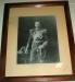 Picture of King George VI hung in classroom.