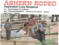 The current Rodeo is held in an outdoor arena!