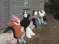 The results of the Scarecrow Building Contest at the Annual Thresherman's Reunion. 