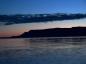 A view of the Baie des Chaleur at dusk, taken from Duthie's Point