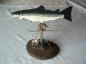 Small decorative salmon weather vane (accented with fish hooks on the base)  Made by Warren Gilker
