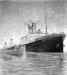 At 1:56 a.m., the coal ship Storstad rammed the passenger liner amidships