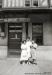 Waitresses taking a break outsid the McBride Station, circa 1950.