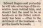 Ed Rogers comments on succession (N H S archives, Toronto Star)