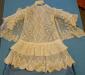 Child's lace dress with open vest