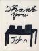 Thank you note to John Porter and YYZ from a Clinton Street Junior Public School student