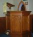 The memorial pulpit in St. Matthew's Anglican Church