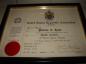 United Empire Loyalists certificate, 1984, Greenwood 