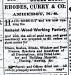 Rhodes, Curry  Co. advertisement