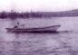 Skipper Basil Sparkes aboard the 'Badger Boat'