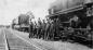Auxiliary Train Crew working on wreck
