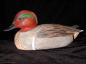 Green Winged Teal carved by Doug Austin