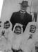 Father Hogan, Mary Saunders, Elizabeth (White) Saunders and Leone (Ryan) Kennedy