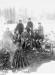 Spirit Lake Internment Camp - POWs & their guards around a fire