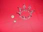 Bridal Crown and Vest Buttons - Modern, Silver