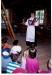 Public Programming - Mary Ritchie, Laft Hus member, teaches children about the Norwegian tradition
