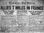Saskatoon Star Phoenix headlines invasion of France June 6, 1944.