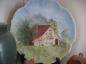 Handpainted plate of the Little Stone House by May Rowland