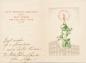 Salvation Army Wartime Cristmas Card - Interrior View