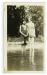Mary Bernard and Ruby Houston swimming in Golden Lake