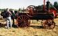 The Sawyer-Massey portable steam engine in action at the Threshing Bee