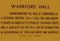 Warriors Hall