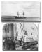 L'Ardent voguant  partir de Lorient en France en 1857