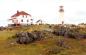 Le phare de Cape Bauld sur l'le de Quirpon